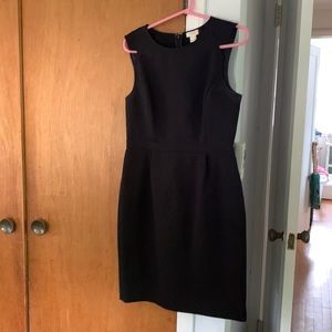 J Crew black dress